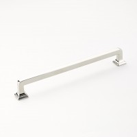 Schaub Menlo Park Pull 8 inch cc Polished Nickel