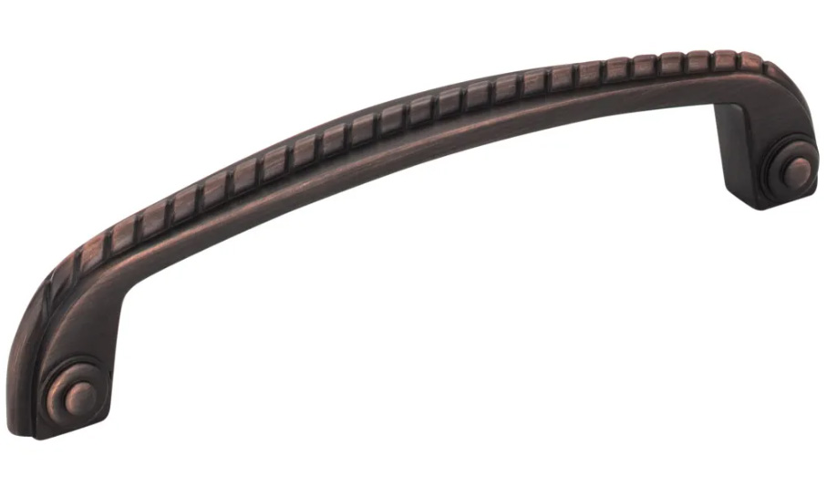 Hardware Resources 128 mm CC Brushed Oil Rubbed Bronze Rope Rhodes Cabinet Pull