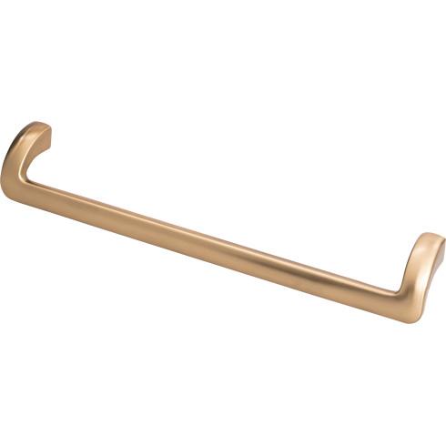 Top Knobs TK954HB Kentfield Pull 8 13/16 Inch CC Honey Bronze