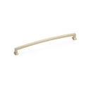 Schaub Menlo Park Arched Pull 10 inch cc Signature Satin Brass