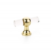 Schaub Lumiere Transitional Knob 2 inches dia Polished Brass