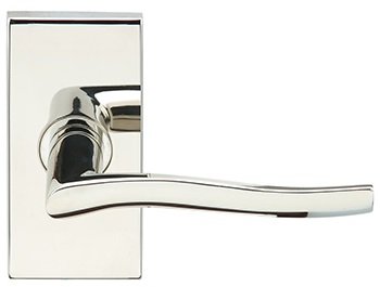 Inox 225 Waterfall Lever Handle with Rectangle Rosette