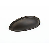 Schaub Traditional Design Cup Pull 3 inch cc Oil Rubbed Bronze