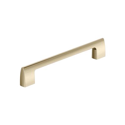 Amerock Riva 7-9/16 Inch cc Cabinet Pull Golden Champagne