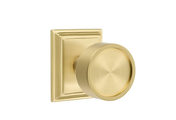 Emtek Verve Door Knob with Wilshire Rosette