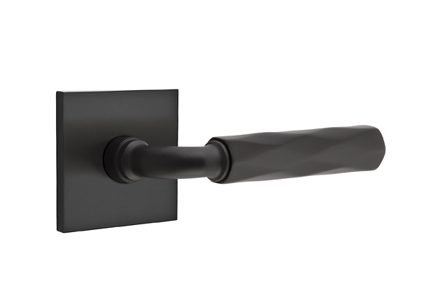 Emtek R-Bar Tribeca Door Lever with Square Rosette