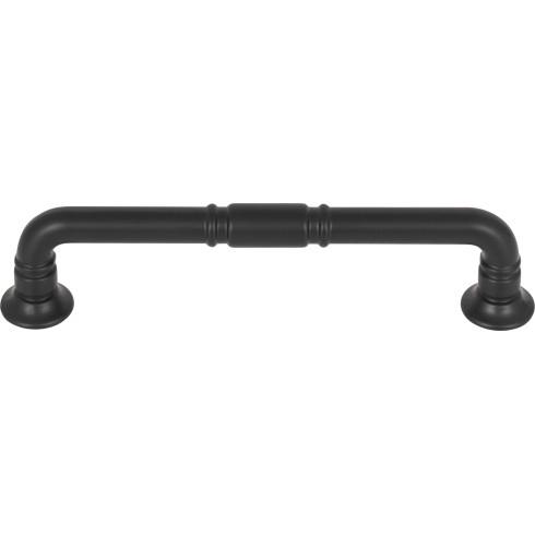 Top Knobs TK1003BLK Kent Pull 5 1/16 Inch CC Flat Black