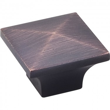Hardware Resources Cairo 1-1/4 Inch Cabinet Knob - Brushed Oil-Rubbed Bronze