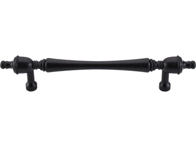Top Knobs M825 7 Somerset Finial Pull 7 Inch CC Patina Black