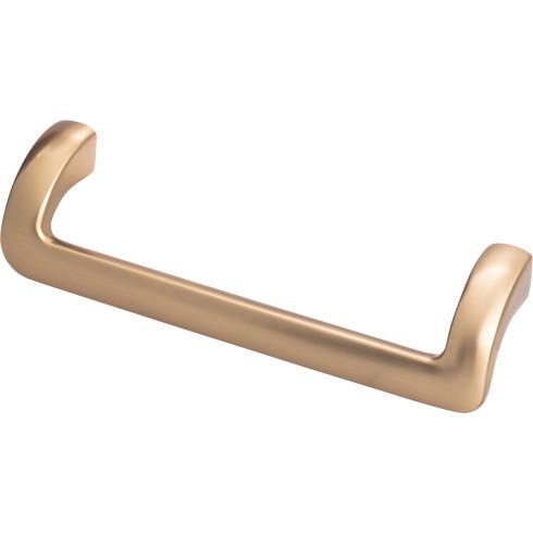 Top Knobs TK951HB Kentfield Pull 5 1/16 Inch CC Honey Bronze