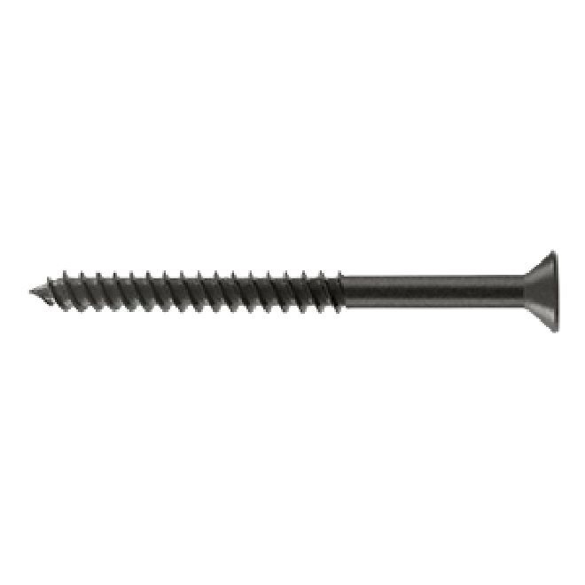 Deltana Steel Screw Size #10 x 2-1/2 Inch Wood Screw