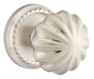 Emtek Melon Knob with Rope Rosette