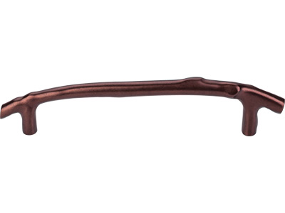 Top Knobs M1353 Aspen Twig 8 Inch CC Cabinet Pull Mahogany Bronze