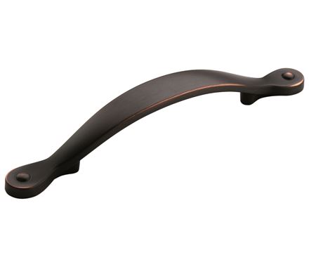 Amerock Inspirations 3 3/4 Inch CC Cabinet Pull Oil-Rubbed Bronze