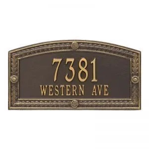 Whitehall Personalized Hamilton Plaque - Standard - Wall - 2 line