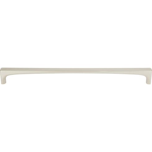 Top Knobs TK1016PN Riverside Pull 8 13/16 Inch CC Polished Nickel
