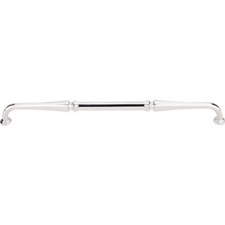 Top Knobs TK346PN Chalet Appliance Pull 12 Inch CC Polished Nickel