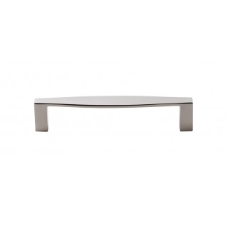 Top Knobs SS95 Stainless Steel Collection Flatter Pull 6 5/16 Inch CC Polished Stainless Steel