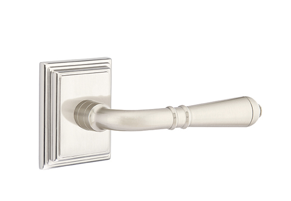 Emtek Turino Lever with Wilshire Rosette