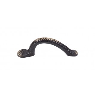 Top Knobs Britannia Collection M33 Warwick Vertical Latch Pull 2 1/2 Inch Dark Antique Brass