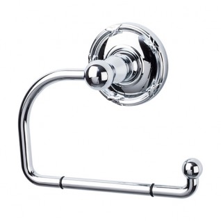 Top Knobs ED4PCE Edwardian Ribbon Tissue Hook Polished Chrome