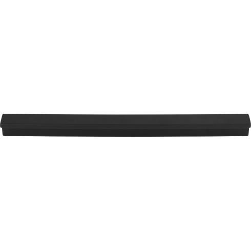 Top Knobs TK1045BLK Minetta Tab Pull 8 13/16 Inch CC Flat Black