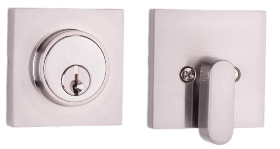 Weslock Square Single Square Cylinder Deadbolt
