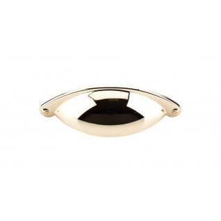 Top Knobs M398 Somerset 2 1/2 Inch CC Cup Pull Polished Brass