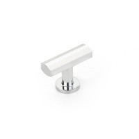 Schaub Heathrow 1 3/4 inch T-Knob in Polished Chrome