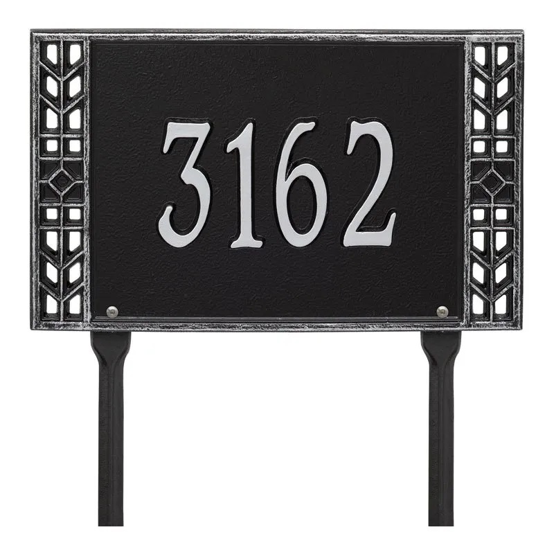 Whitehall Personalized Boston Plaque - Standard - Lawn - 1 line
