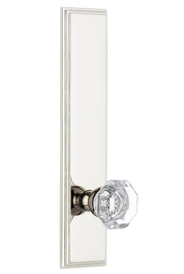 Grandeur Carre Tall Plate with Chambord Knob