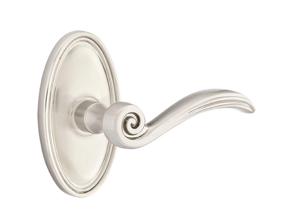 Emtek Elan Lever with Oval Rosette