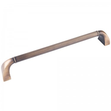 Hardware Resources Cordova 18 Inch CC Appliance Pull - Antique Brushed Satin Brass