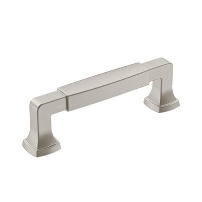 Amerock Stature 3-3/4 Inch Cabinet Pull Satin Nickel