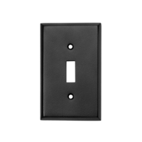 Ageless Iron Single Toggle Wall Plate