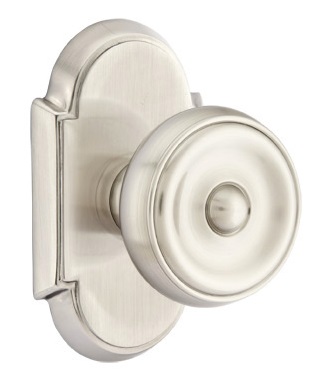 Emtek Waverly Knob with #8 Rosette