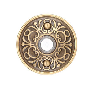 Emtek Brass Lancaster Door Bell Cover