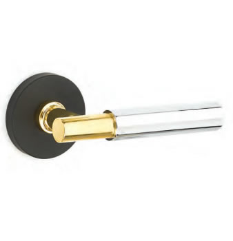 Emtek Customizable Select Lever with Disk Rosette