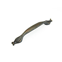 Schaub French Farm 8 inch CC Cabinet Pull in Ancient Bronze
