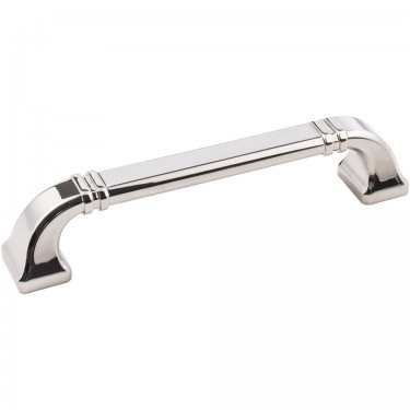 Hardware Resources 5 13/16" Ella Polished Nickel Cabinet Pull
