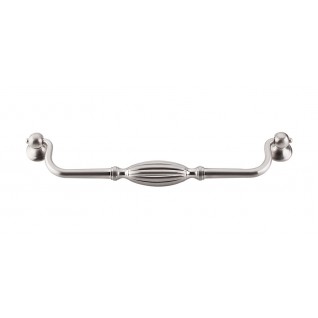 Top Knobs M1790 Tuscany Drop Pull Large 8 13/16 Inch CC Brushed Satin Nickel