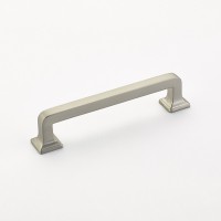 Schaub Menlo Park Pull 4 inch cc Satin Nickel