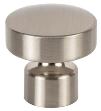Atlas Homewares Lennox Knob 1 1/4 Inch Brushed Nickel