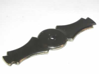 Top Knobs M171 Tuscany Celtic 3 5/8 Inch Backplate Dark Antique Brass