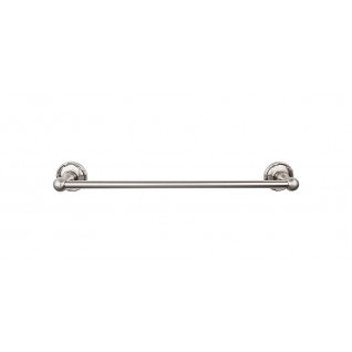 Top Knobs ED8BSNE Edwardian 24 inch Single Towel Bar Brushed Satin Nickel