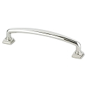 Berenson Tailored Traditional Pull 128MM C/C Polished Nickel