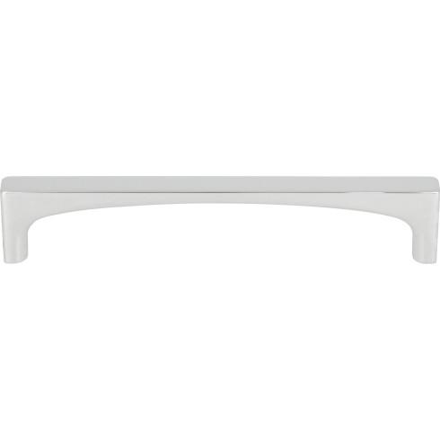 Top Knobs TK1013PC Riverside Pull 5 1/16 Inch CC Polished Chrome