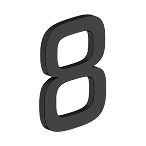 4 Inch Number 8, E Series With Risers, Stainless Steel