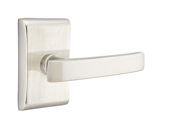 Emtek Geneva Lever Handle with Neos Rosette