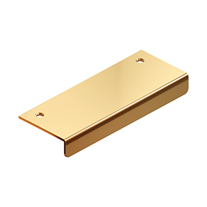 Deltana 6 Inch x 1 1/2 Inch Drawer, Cabinet, Mirror Pull, PVD Polished Brass